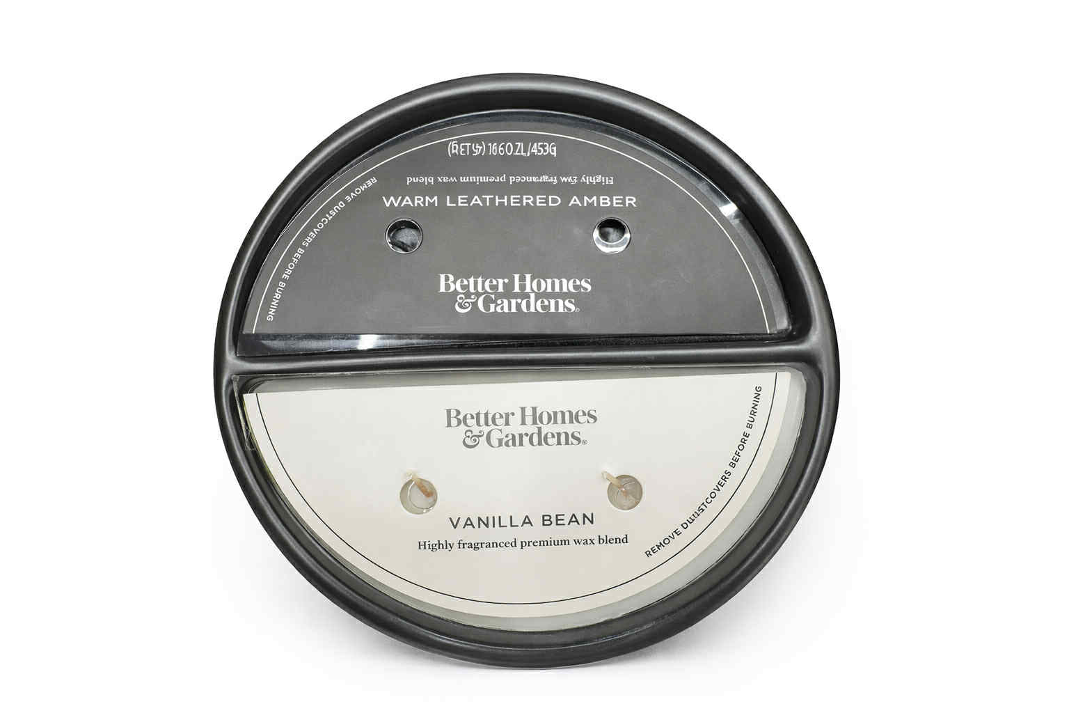 Chandelles à deux mèches