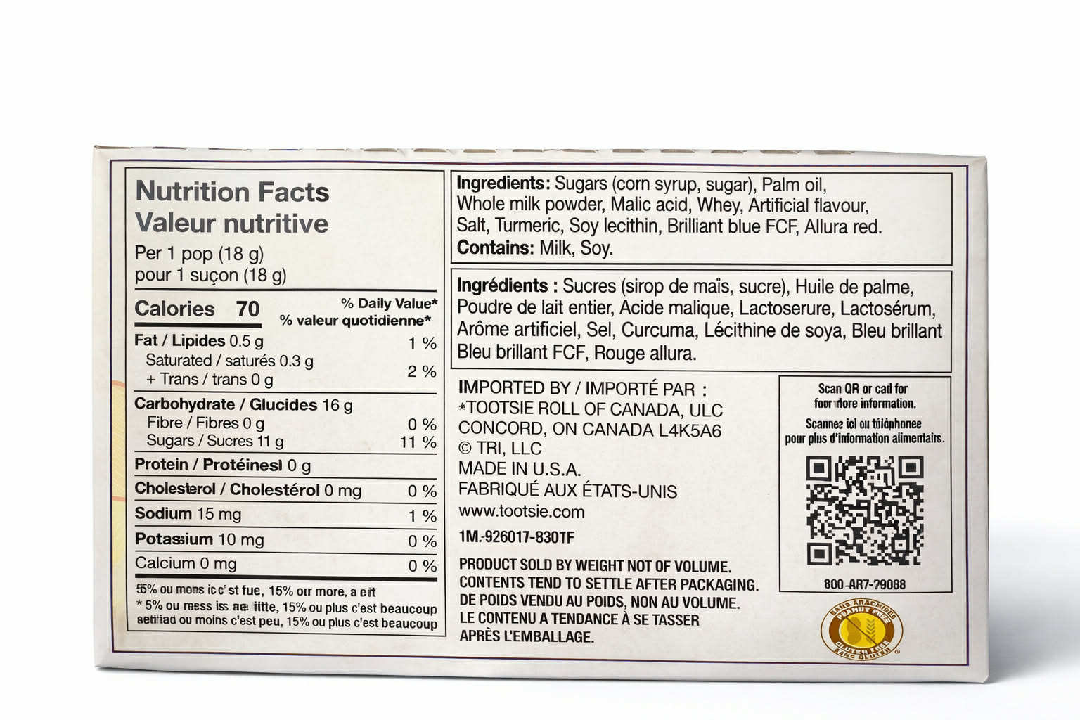 Caramel Apple Pops, suçons.