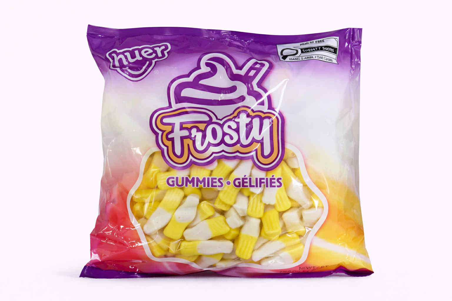 Bonbons gélifiés soda jaunes