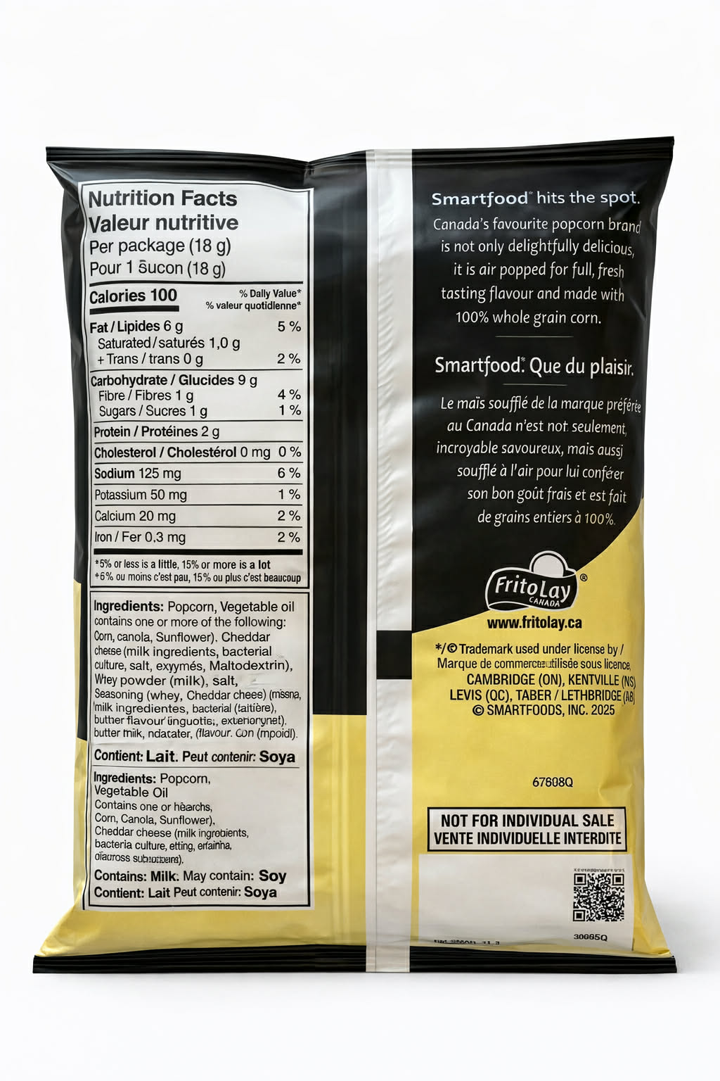 Popcorn Cheddar Blanc