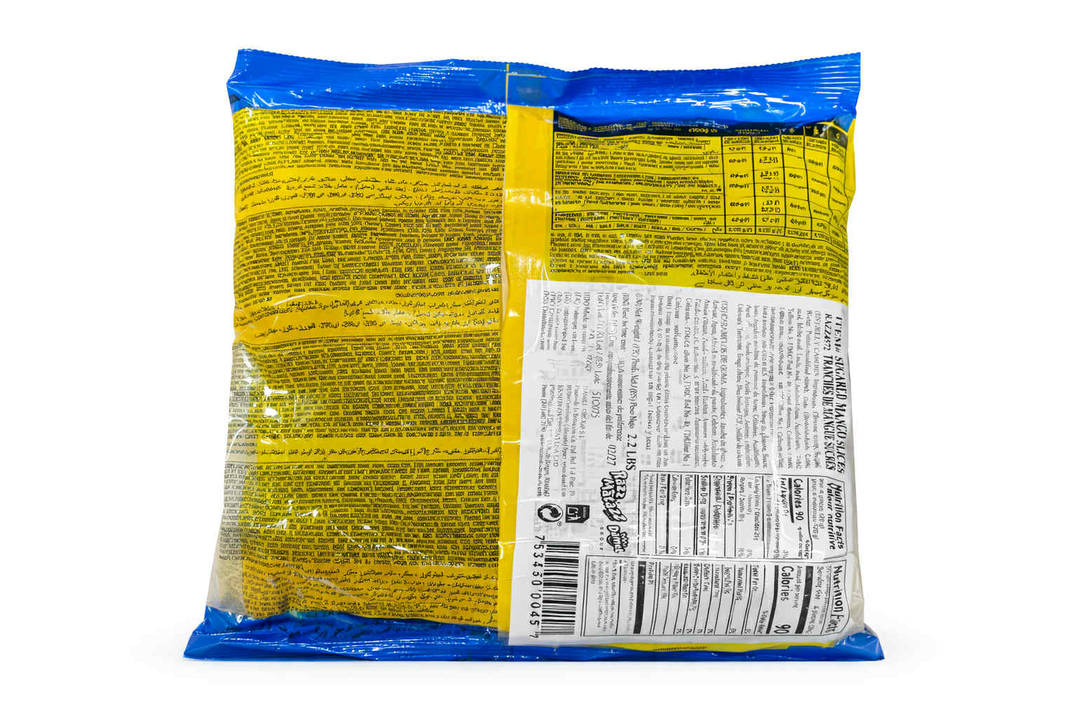 Bonbon tranches de mangues