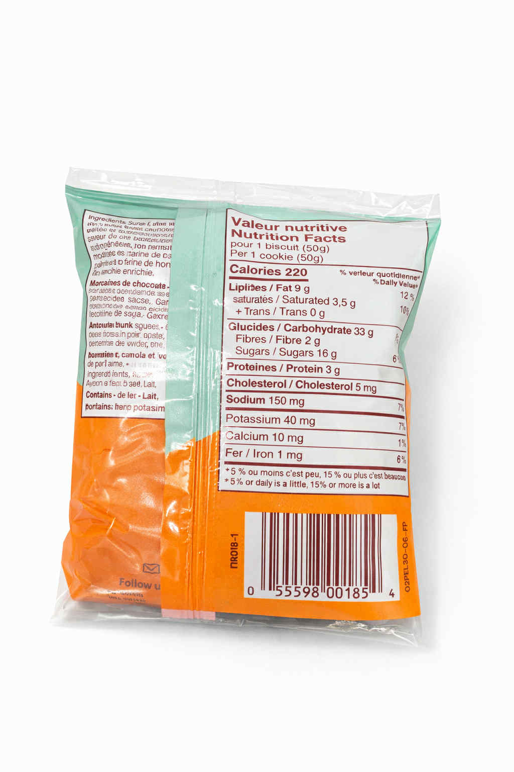 Galettes avoines choco