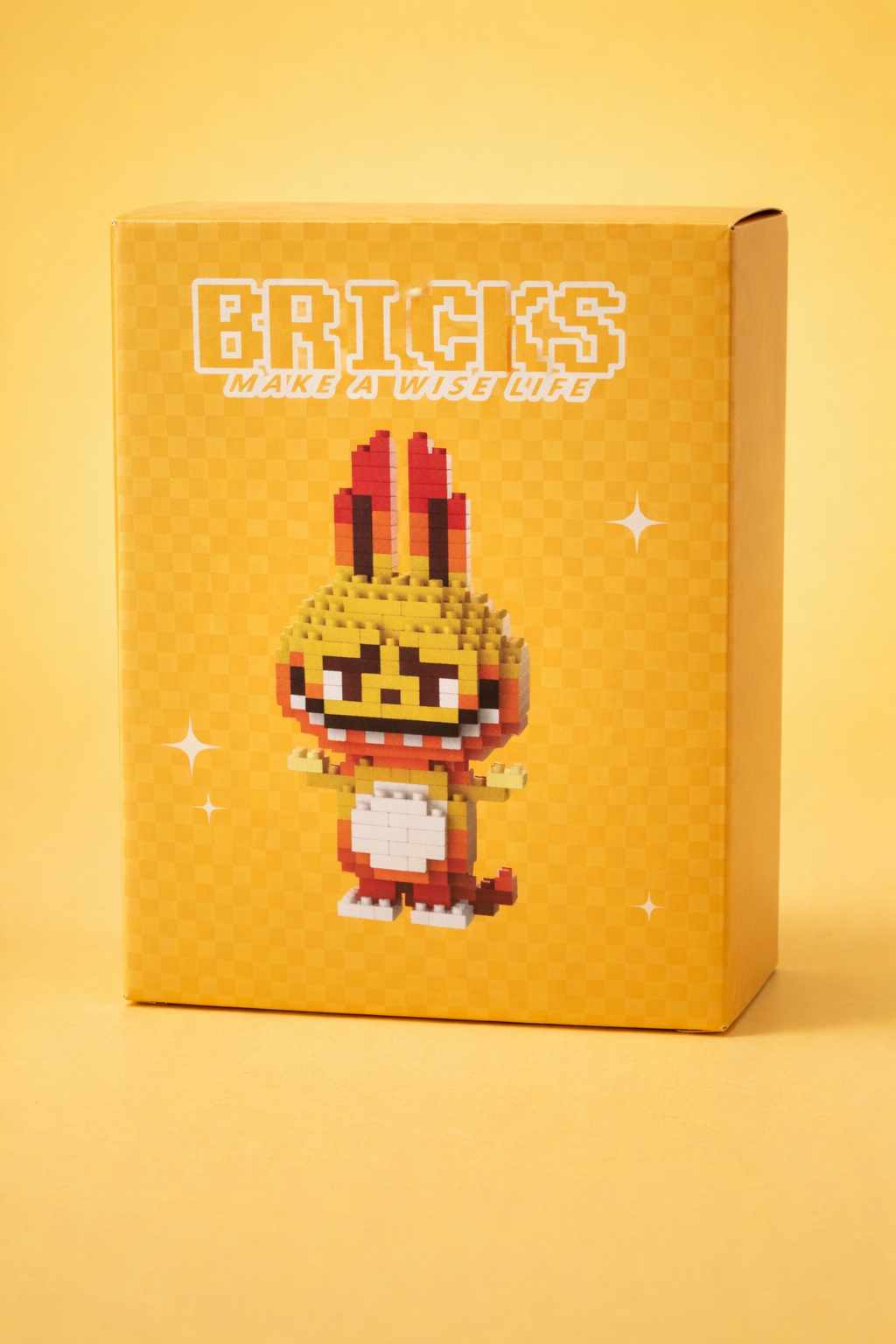 Mini Bricks Labubu Jaune
