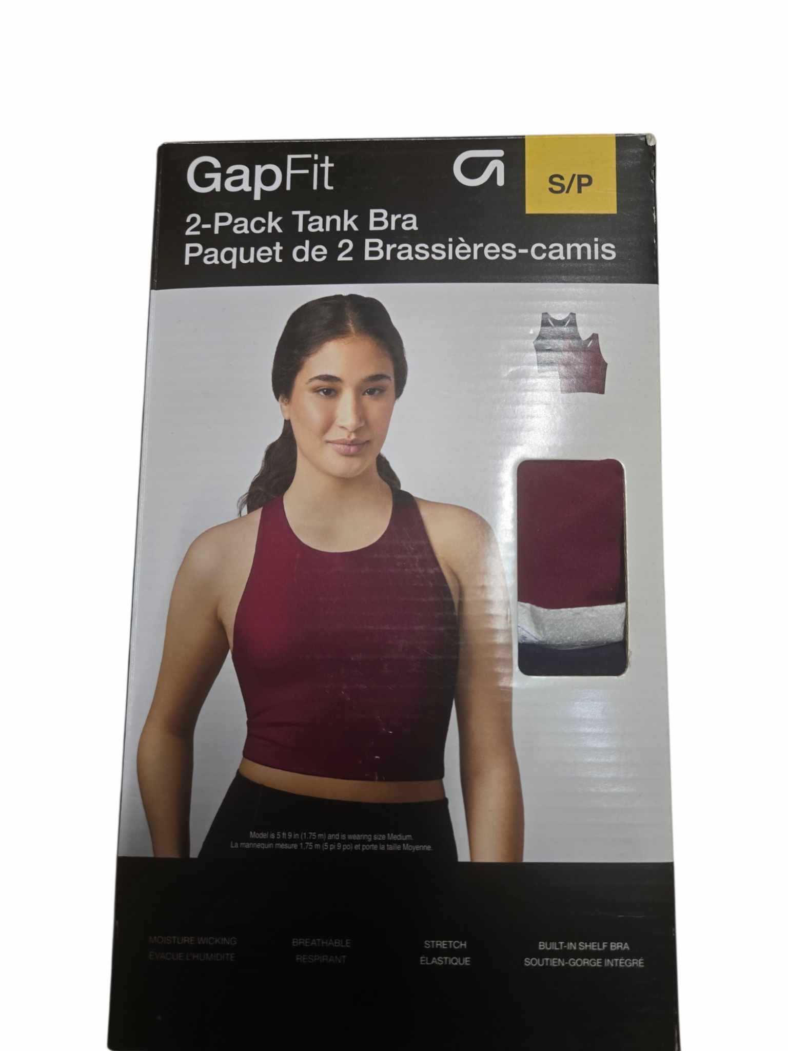 GapFit - Paquet de 2 Brassières - Camisoles Tank Bra