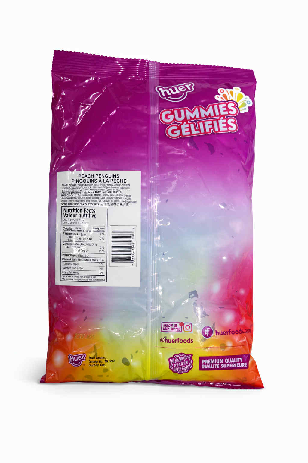 Bonbons gélifiés pingouins