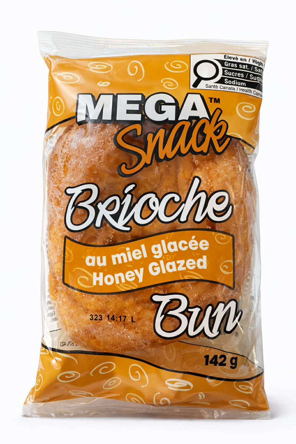 Brioche Mega Snack, Miel Glacée
