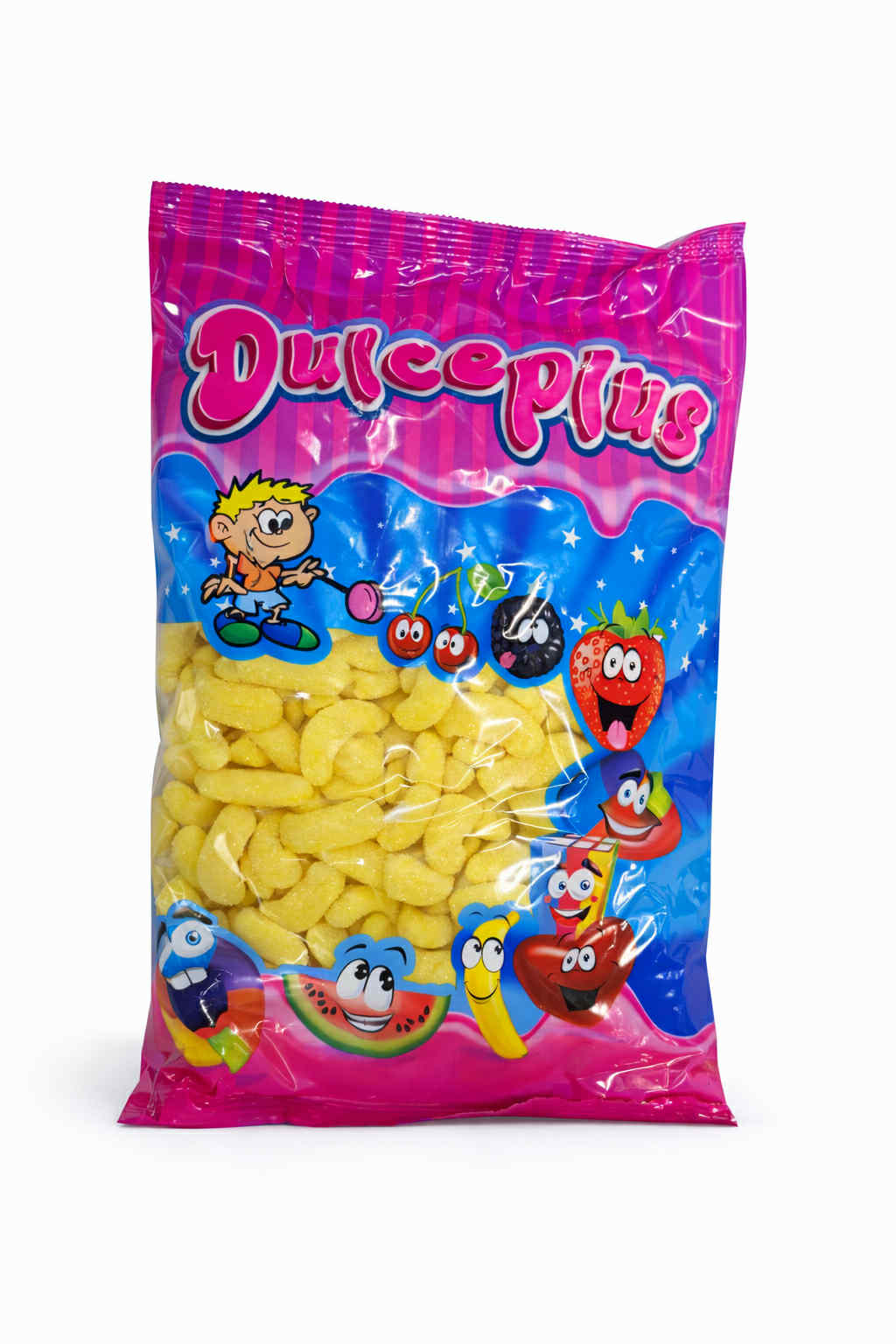 Bonbons gélifiés bananes surettes