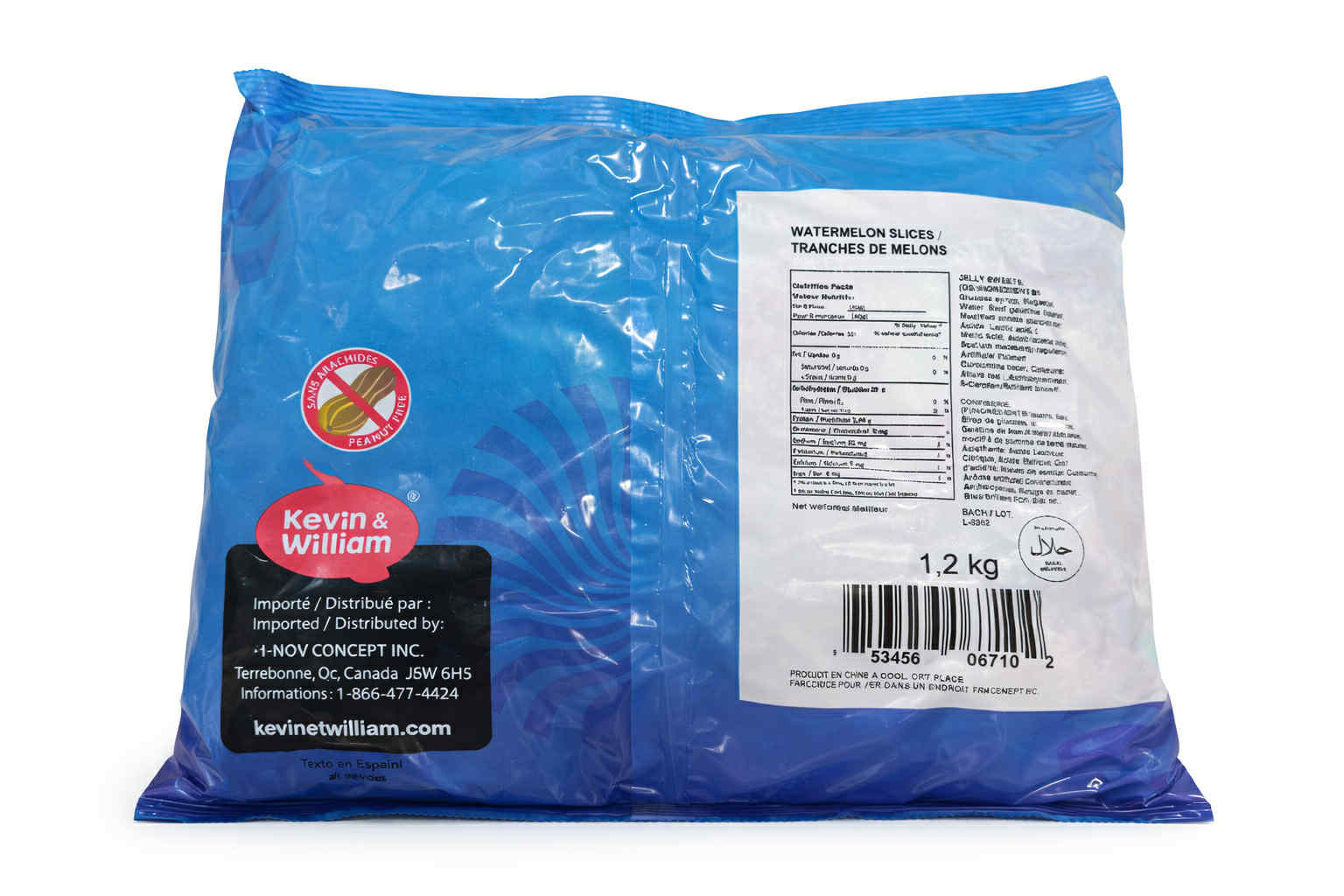 Bonbons gélifiés melon d'eau