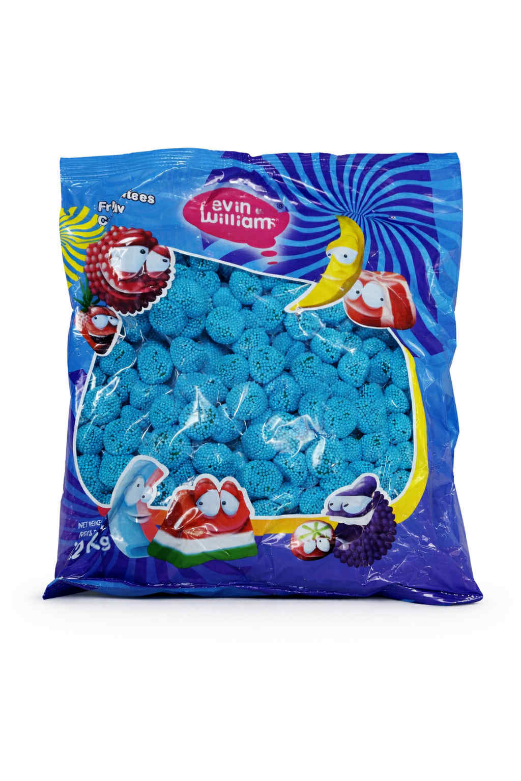 Bonbons lunaires bleus