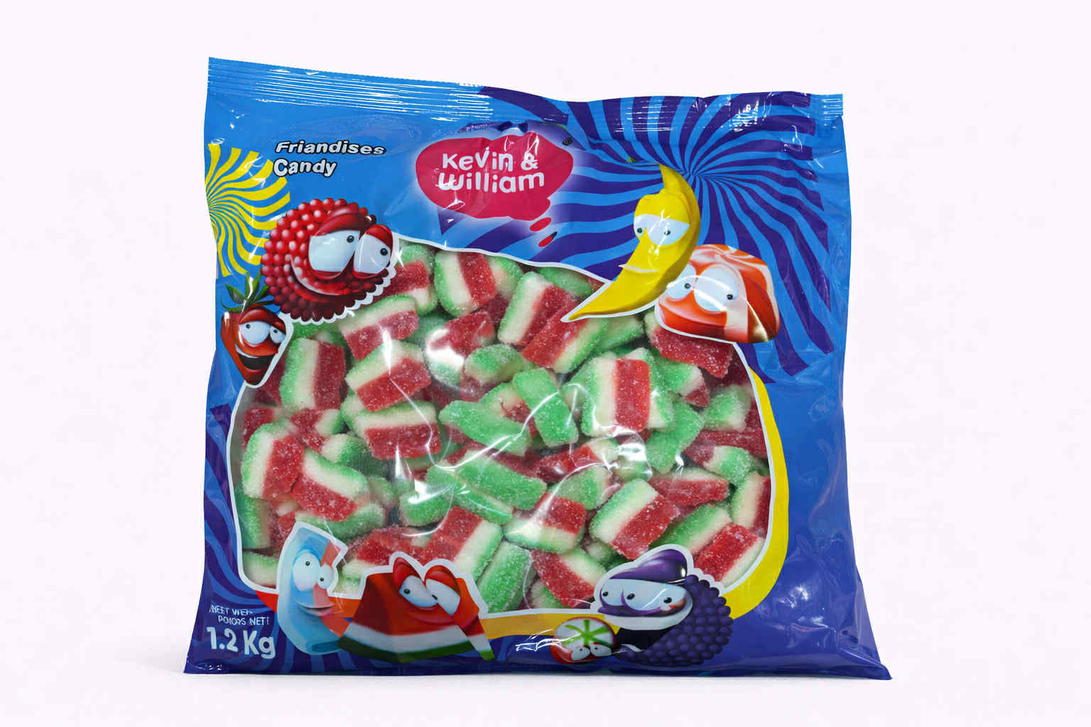 Bonbons gélifiés melon d'eau