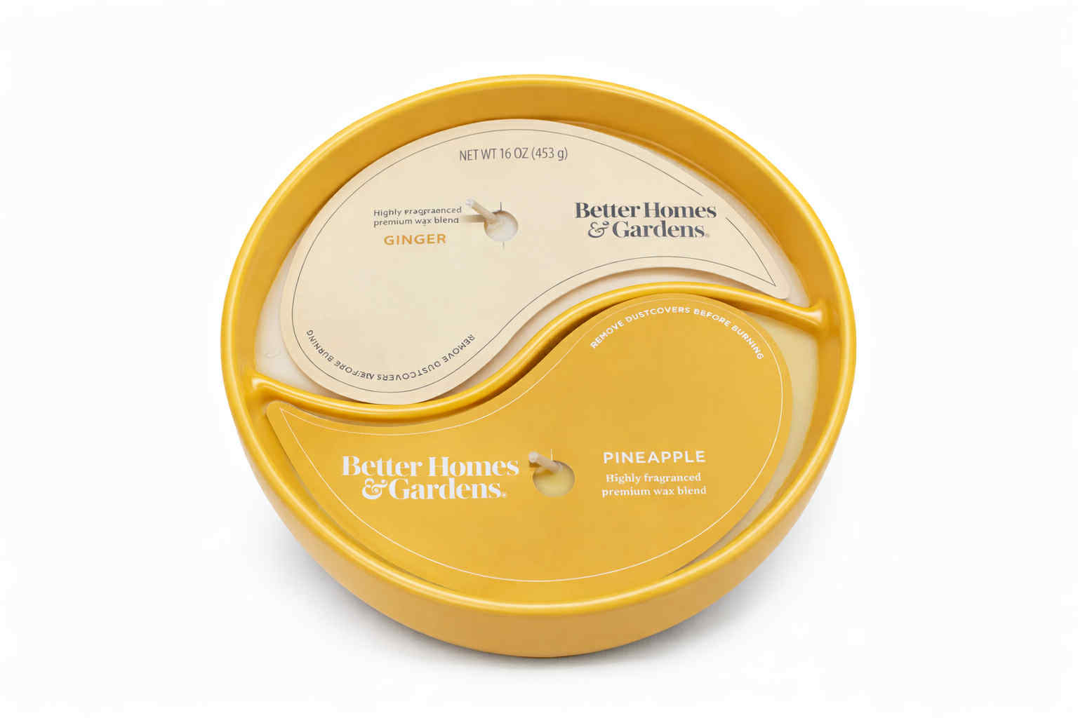 Chandelles deux mèches