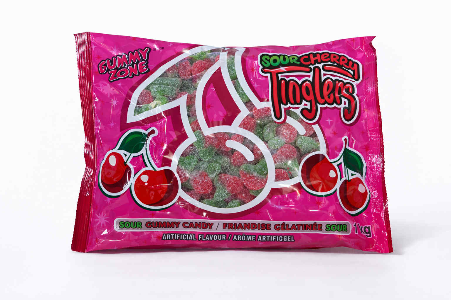 Bonbons gélifiés cerises sûres Sour Cherry Tinglers