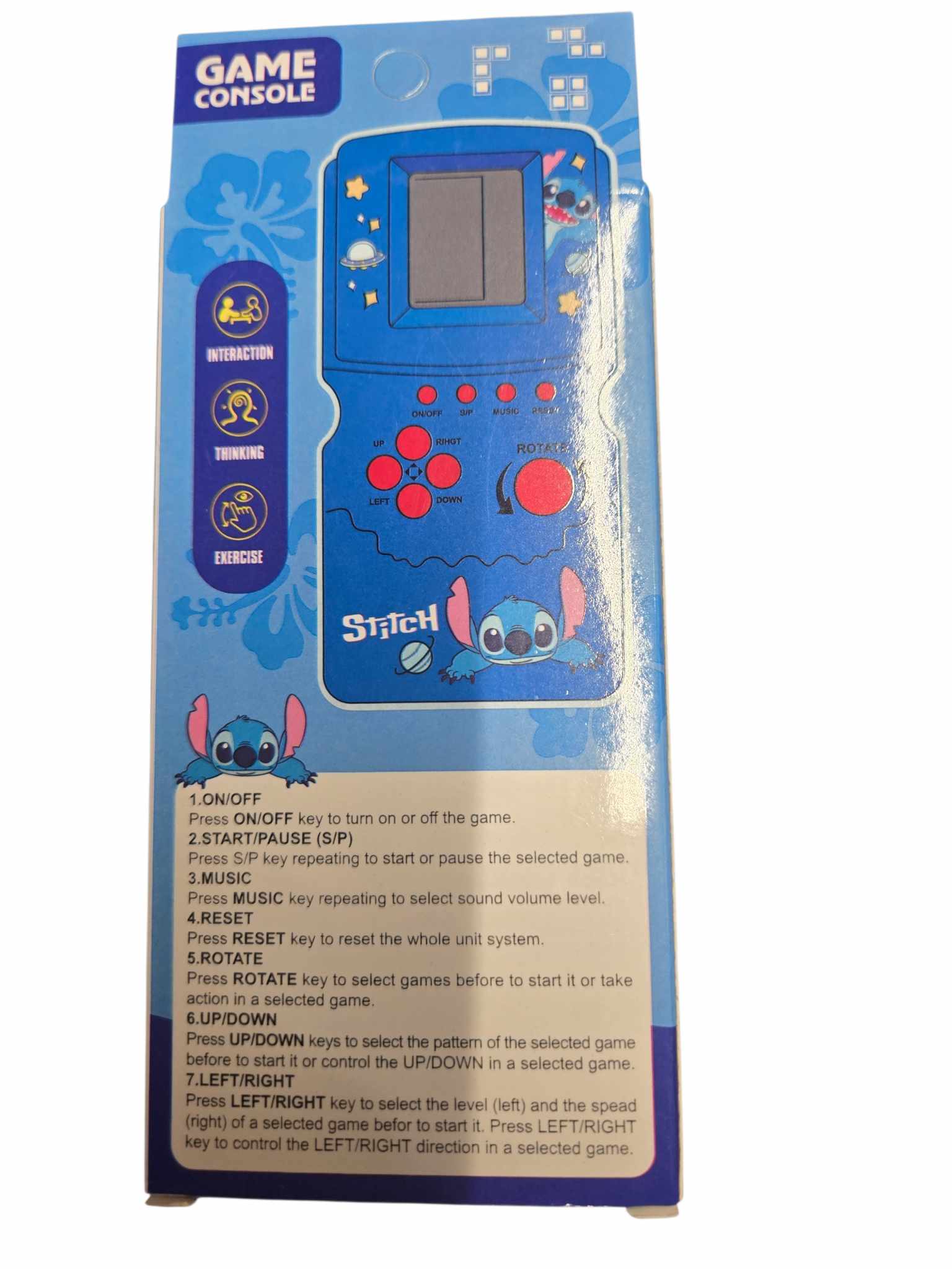 Minis Consoles de Jeux Stitch