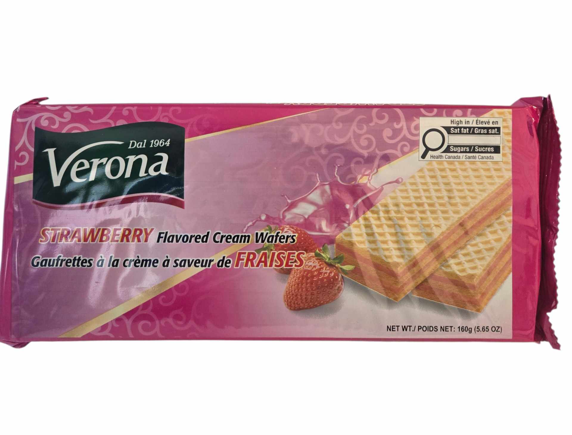 Gaufrettes Verona Fraise
