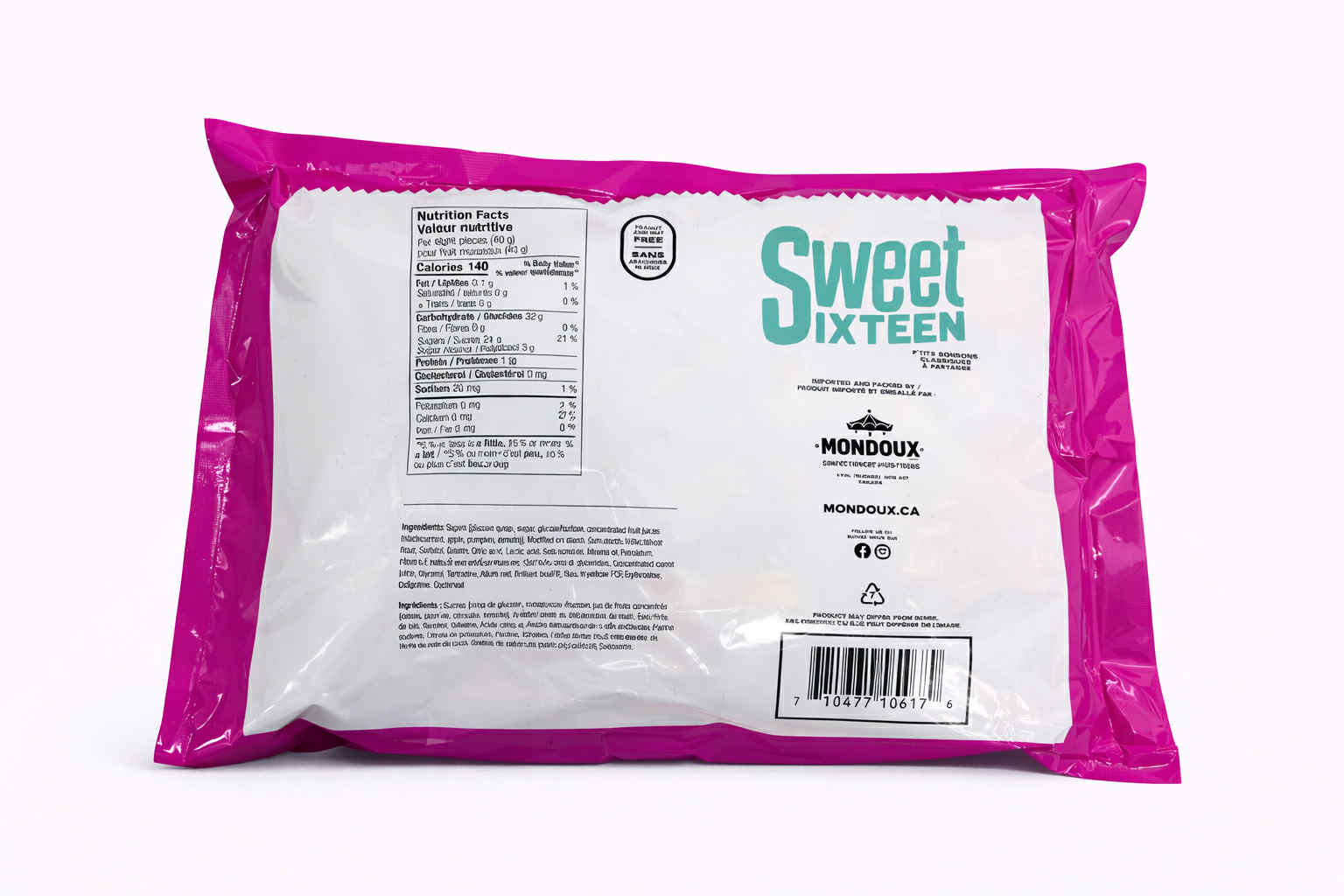 Bonbons gélifiés Sweet Sixteen