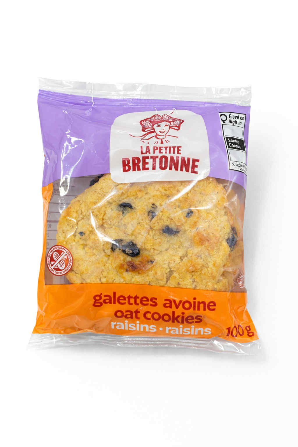 Galettes avoines raisins