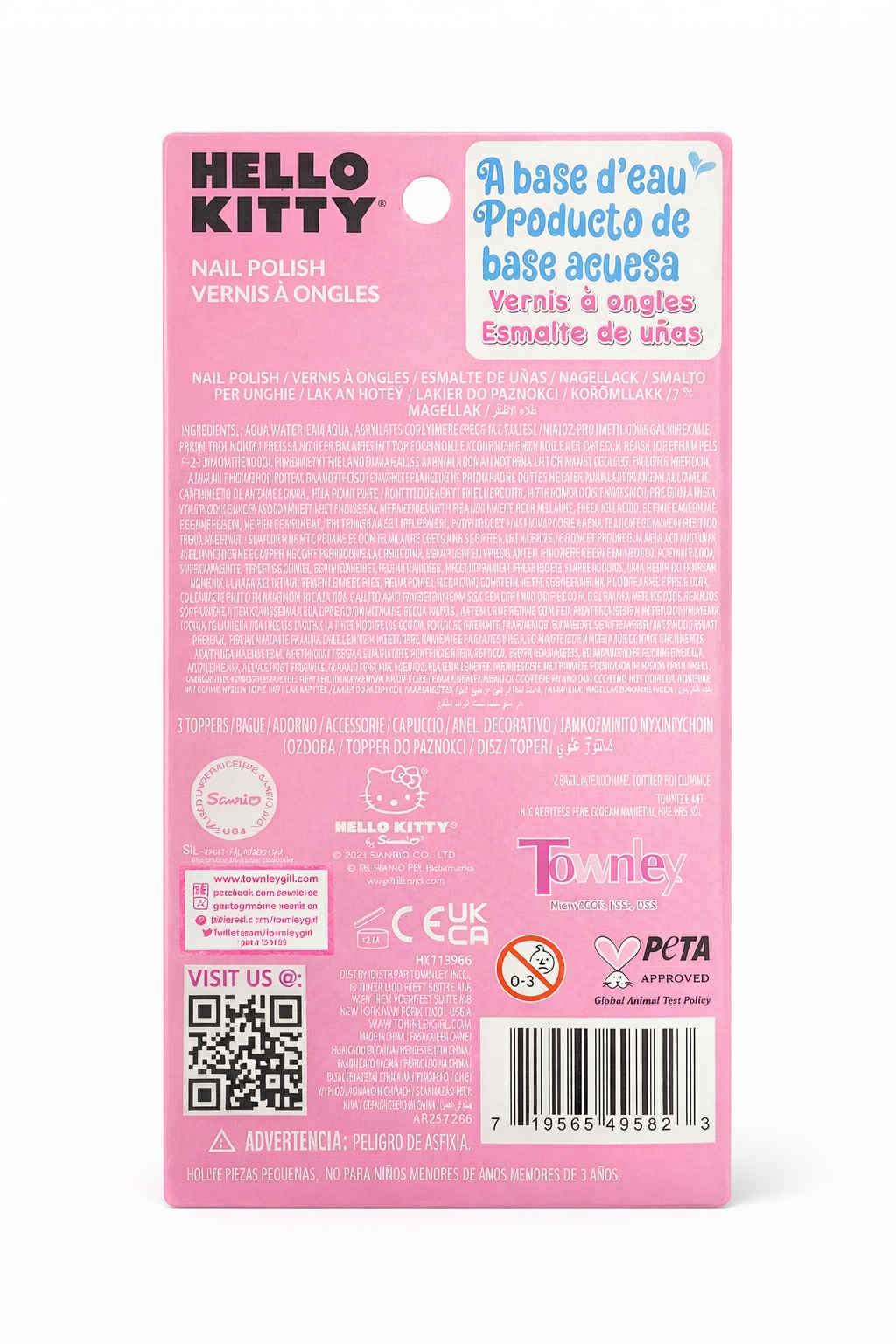 Vernis à ongles Hello Kitty