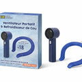 Ventilateur Portatif Et Refroidisseur De Cou 2-en-1