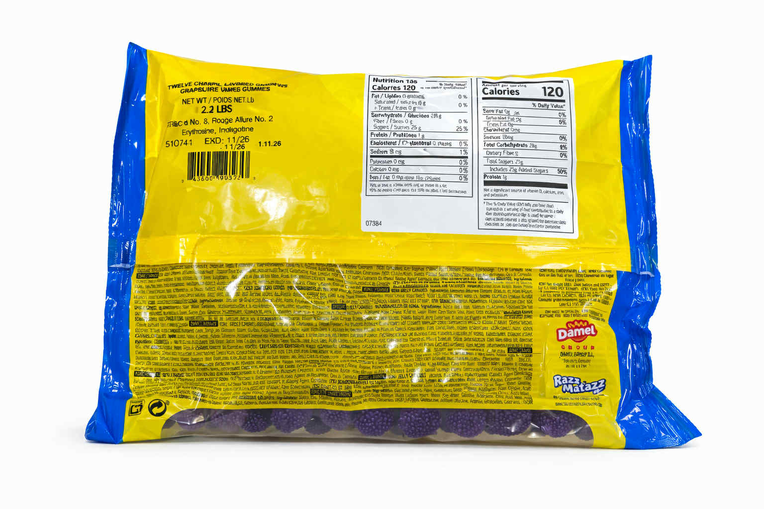 Bonbons lunaires Mauves