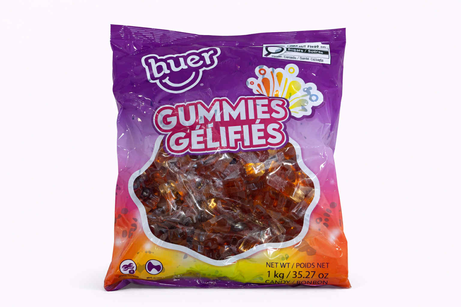 Bonbons gélifiés cola