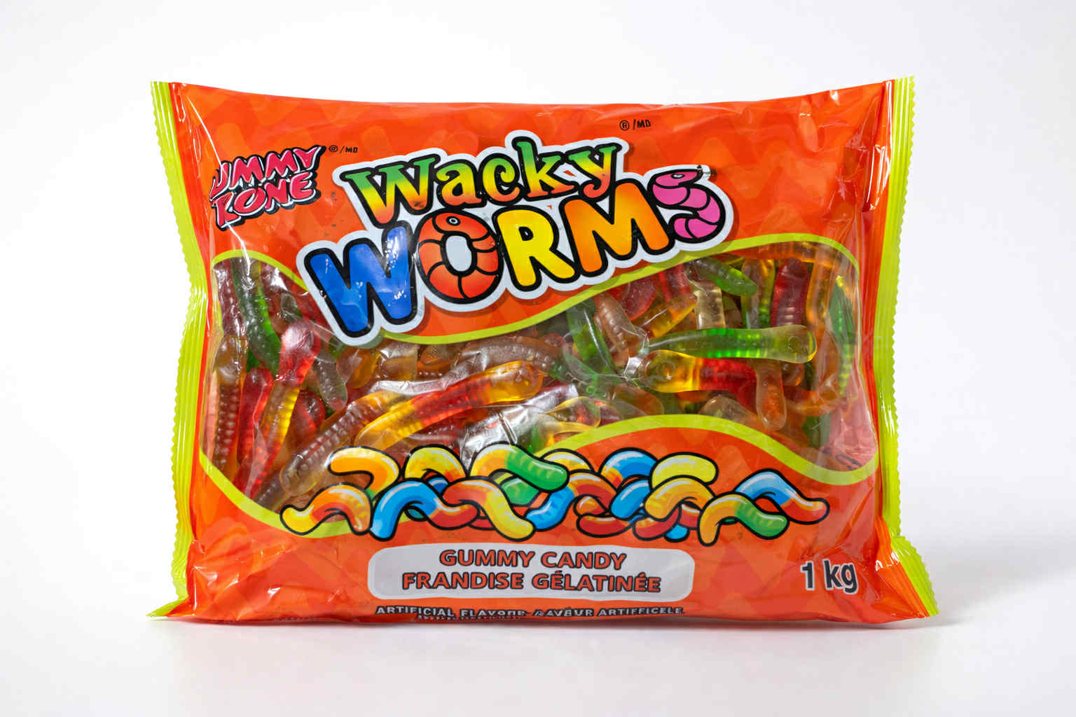 Bonbons gélifiés Wacky Worms
