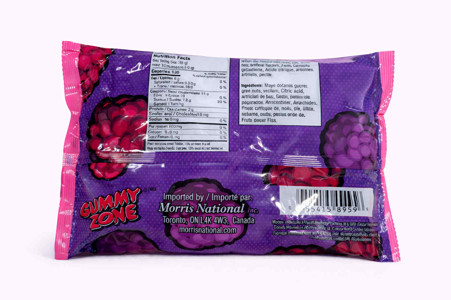 Bonbons gélifiés Wild Berries sûrs