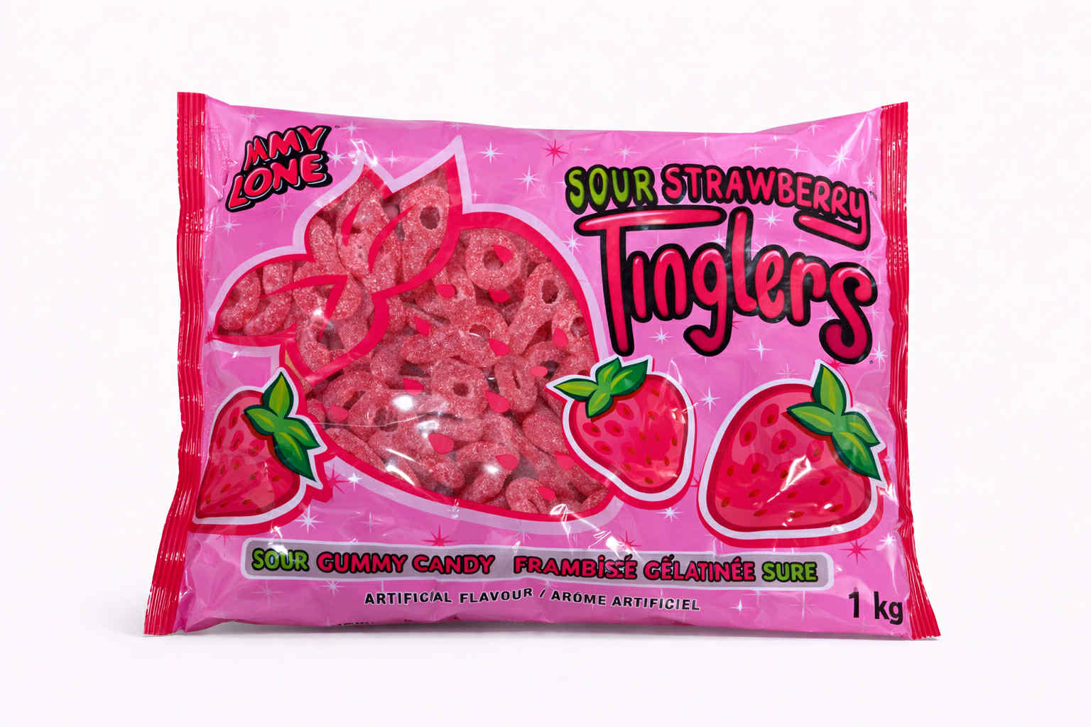 Bonbons clés sûrs à la fraise Tingles