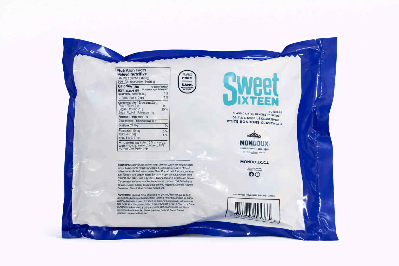 Bonbons assortis Sweet Sixteen